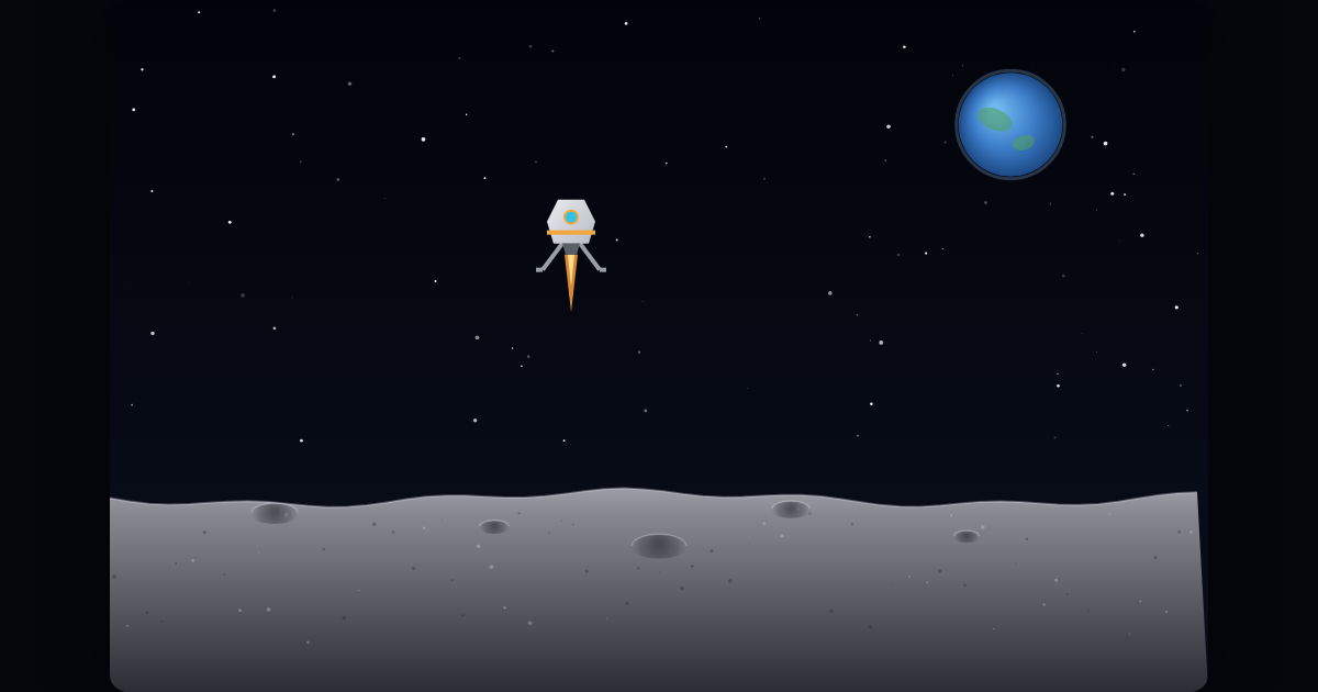 Chillu torna sulla Luna per recuperare dispositivi e 12 componenti per un altro razzo danneggiato.